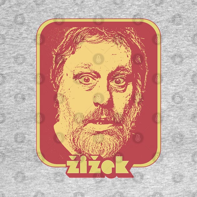 Slavoj Žižek // Retro Styled Fan Design by DankFutura